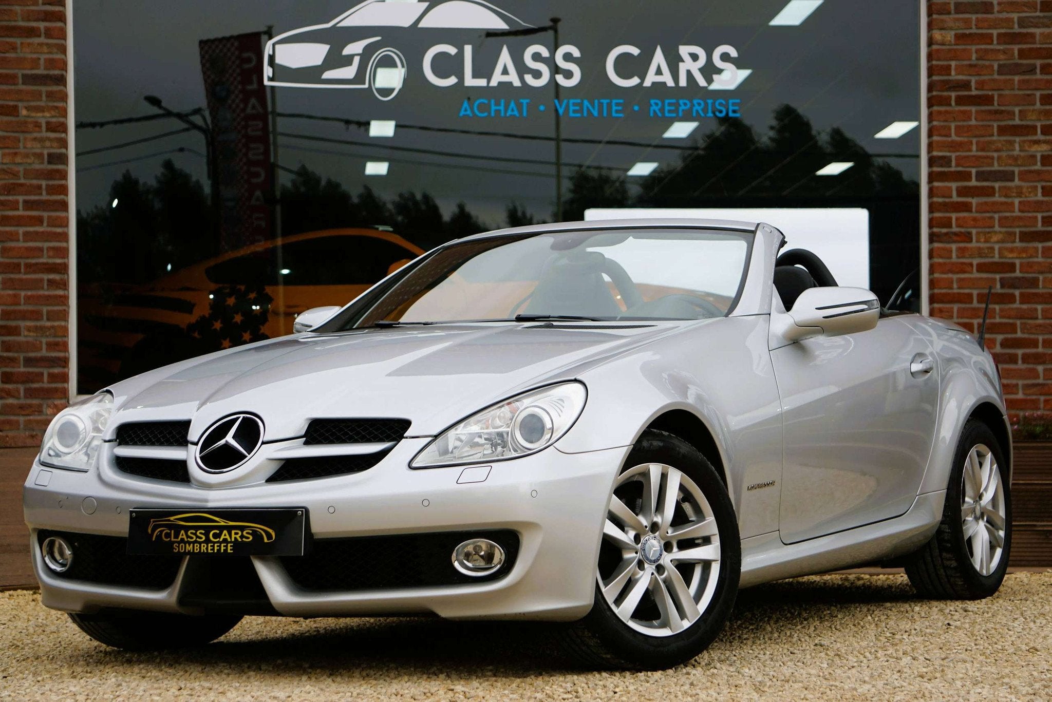 Mercedes-Benz SLK SLK200 Kompressor PACK-AMG XENON GARANTIE, Autos, Achat, 135 kW, Boîte manuelle, 4 cylindres