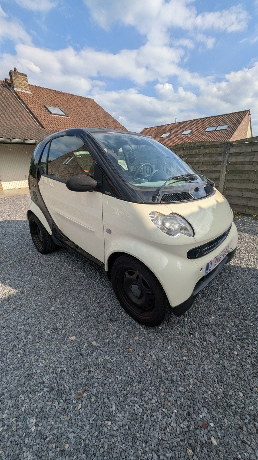 Smart ForTwo 450 700cc benzine, Auto's, Smart, Automaat, Beige, Grijs, Particulier