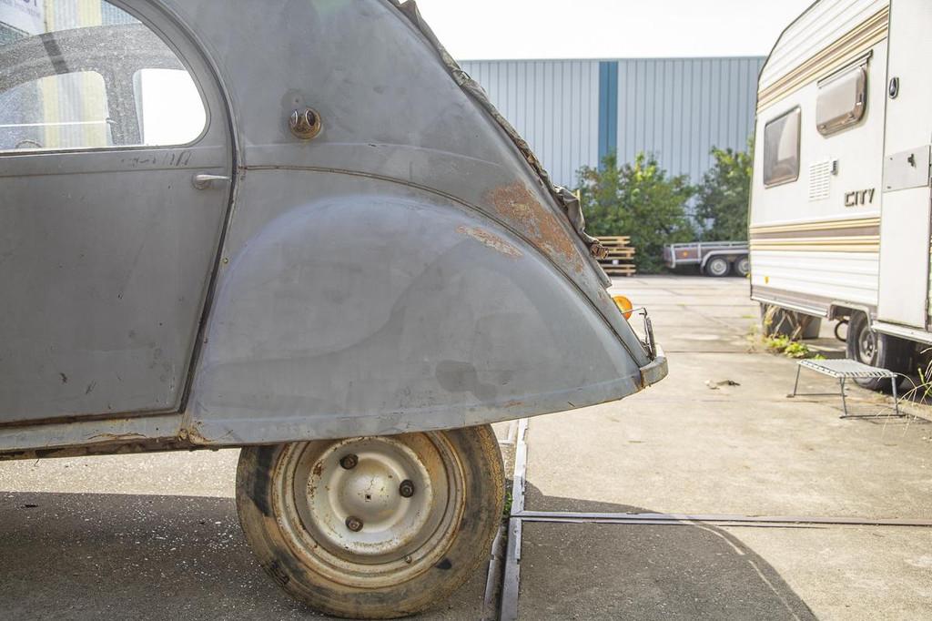Citroën 2CV A, Argent ou Gris, Achat, Entreprise, Boîte manuelle