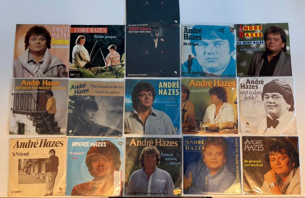 Andres hazes Singles 7”, CD & DVD, Vinyles Singles, Neuf, dans son emballage, Single, Pop, 7 pouces, Enlèvement ou Envoi
