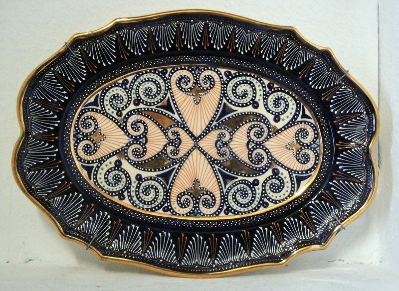 PLAT en FAIENCE de QUIMPER, Antiquités & Art, Enlèvement