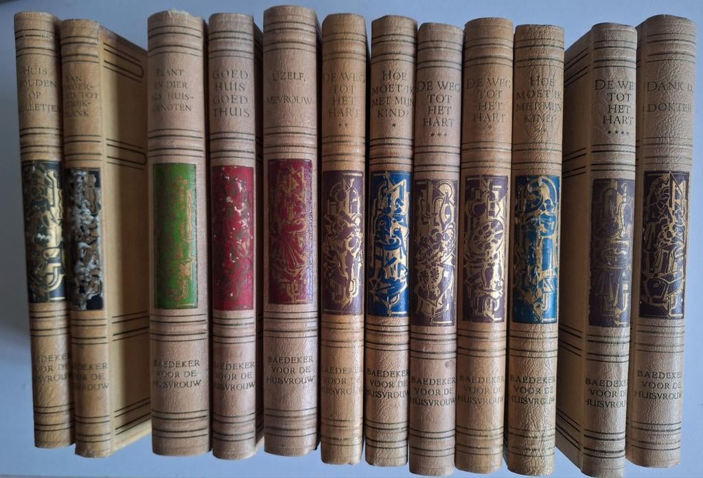 Baedeker voor de huisvrouw (12 delen), Antiek en Kunst, Ophalen of Verzenden