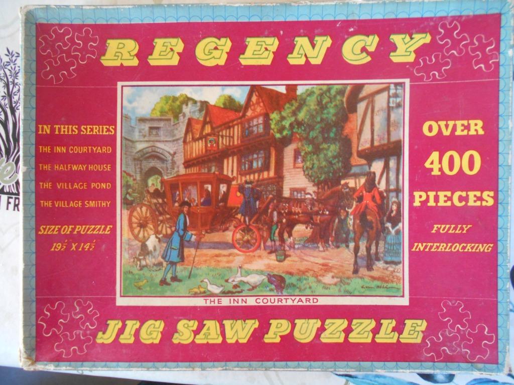 oude puzzel, Ophalen of Verzenden, Minder dan 500 stukjes, Gebruikt, Legpuzzel