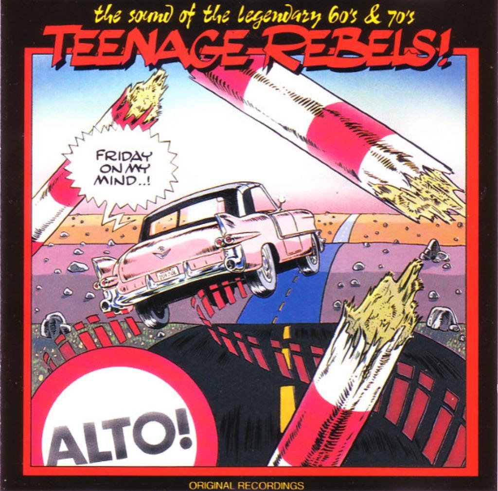 Serie : Teenage Rebels ! - Various (10 CD), Ophalen of Verzenden, Zo goed als nieuw, Pop