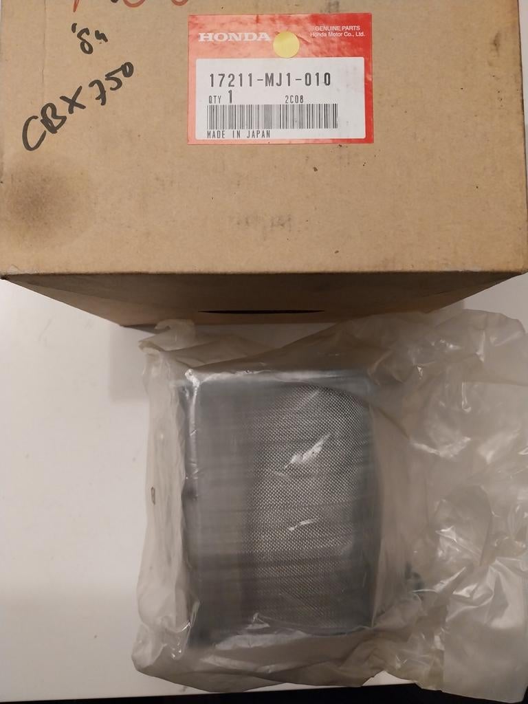 17211-MJ1-010 Honda CBX 750 luchtfilter, Motoren, Ophalen of Verzenden, Nieuw