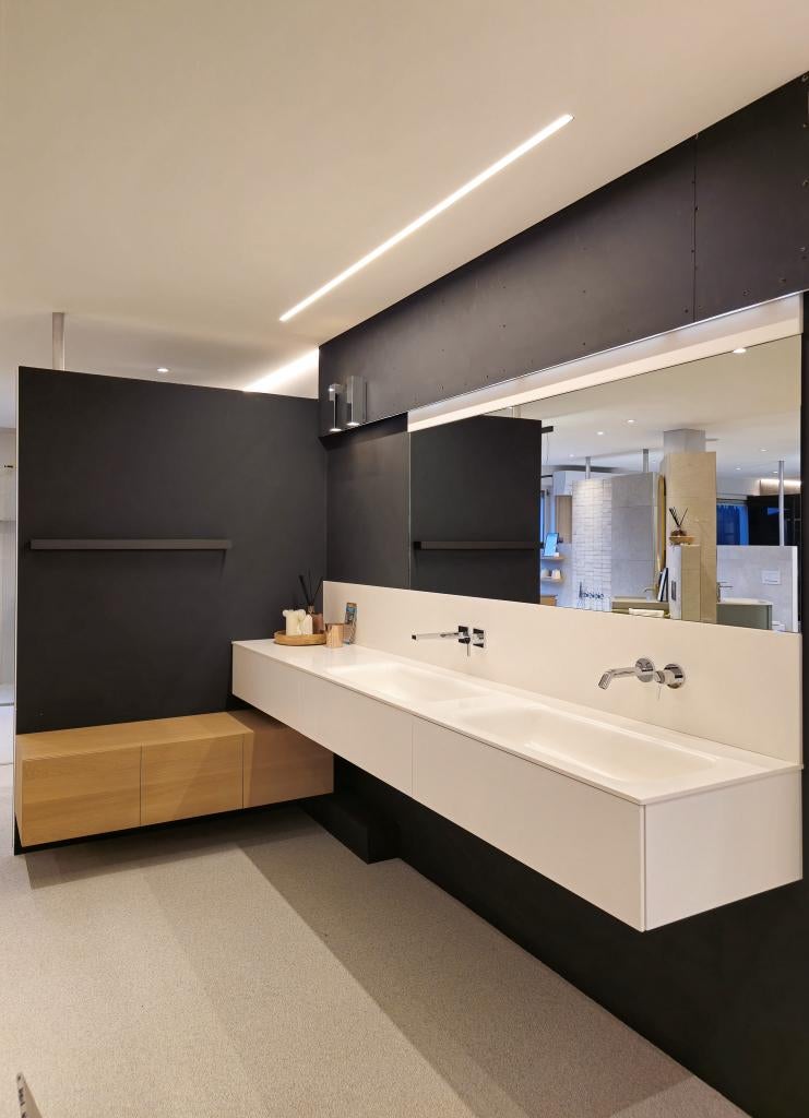 Casabath badkamermeubel hoekopstelling, Huis en Inrichting, Badkamer | Badkamermeubels, Nieuw, Wasbak of Wastafel, 200 cm of meer