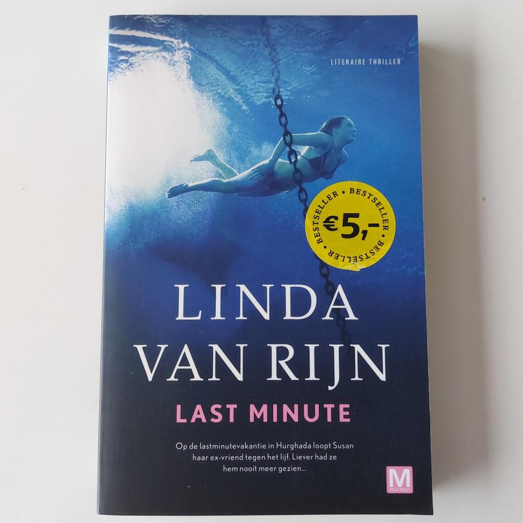 Literaire thriller van Linda van Rijn."Last Minute", Ophalen
