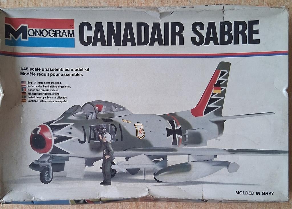 Canadair Sabre, Monogram 1/48, Neuf, Enlèvement ou Envoi, Avion, Plus grand que 1:72