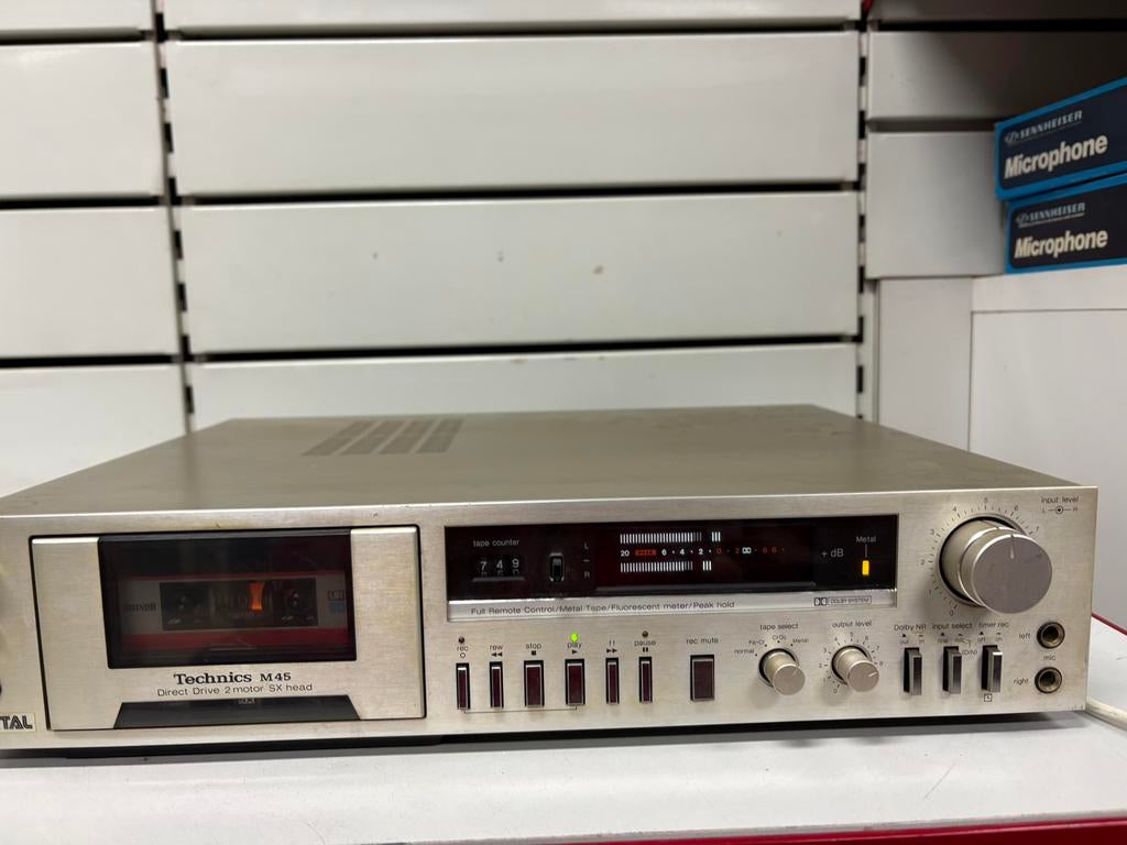 Platine Cassette Vintage Technics RS-M45 - Direct Drive, Enlèvement