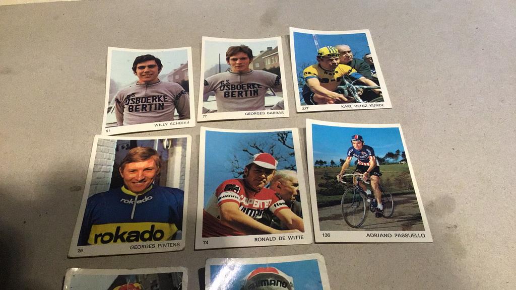 Autocollants cyclisme (d5a), Enlèvement ou Envoi, Comme neuf, Autocollants et Photos