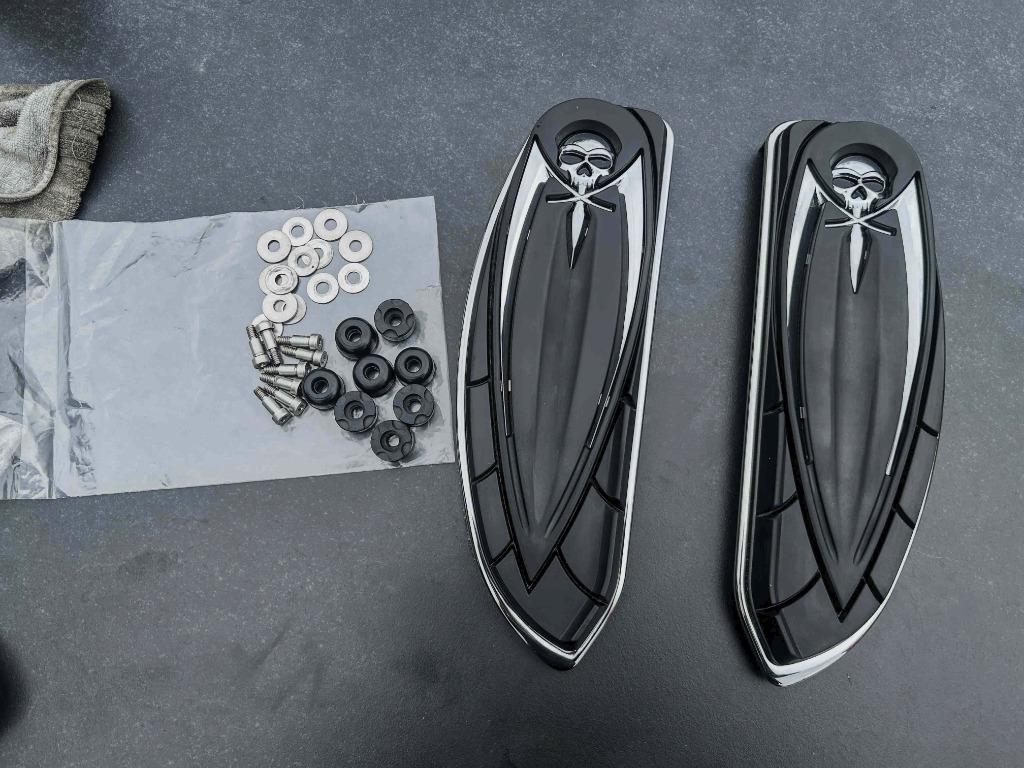 KURYAKYN Zombie Floorboard Covers voor Harley en andere, Ophalen of Verzenden, Gebruikt
