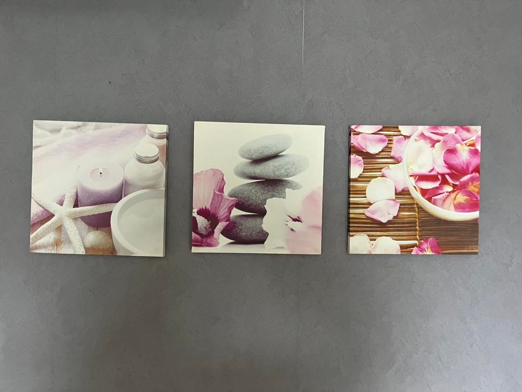3 x rustgevend kader - 11x11cm, Enlèvement ou Envoi, Comme neuf, Moins de 50 cm, Peinture