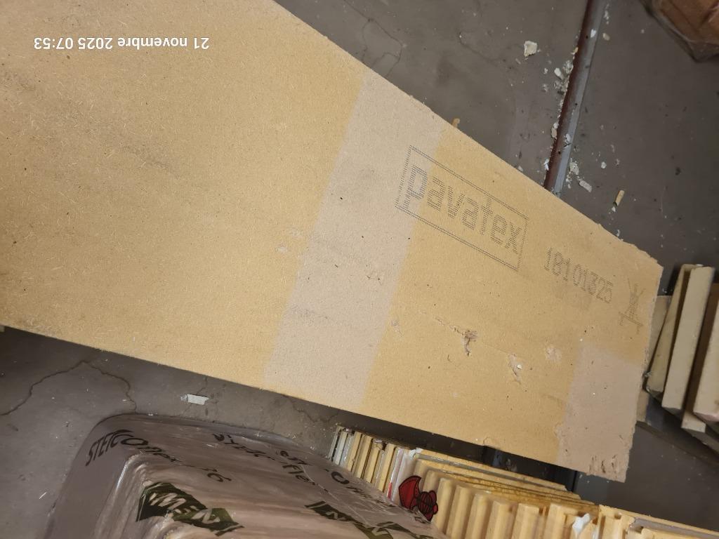 laine et fibre de bois, Enlèvement, Neuf, Autres matériaux, Isolation de toiture