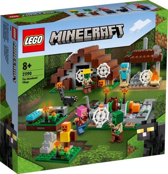 LEGO Minecraft 21190 Het verlaten dorp nieuw, Enlèvement ou Envoi, Neuf, Ensemble complet, Lego