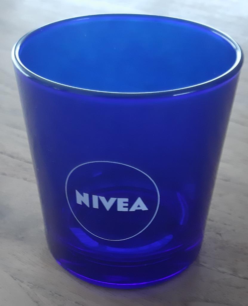 theelichtglas Nivea, Collections, Enlèvement ou Envoi, Comme neuf, Ustensile