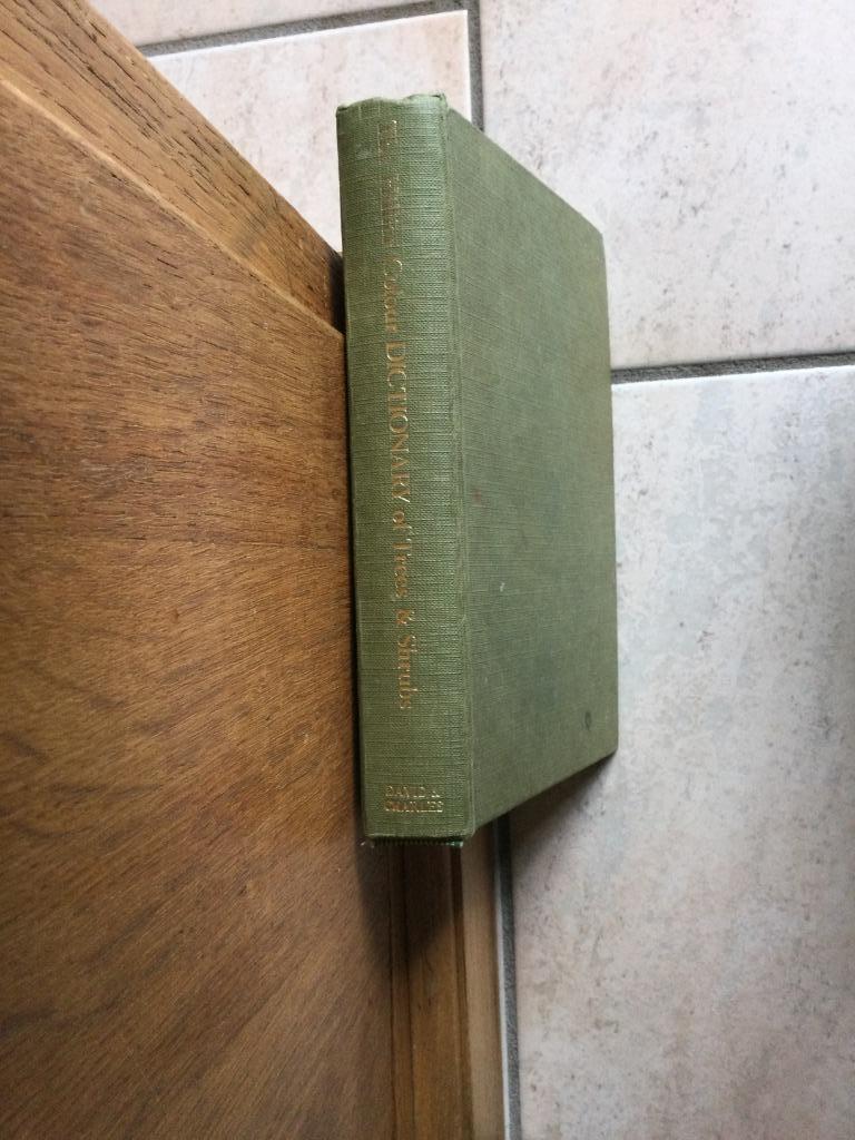 „HET HILLIER-KLEURENWOORDENBOEK BOMEN&STRUIKEN"D&CHARLES, Ophalen of Verzenden, DAVID&CHARLES