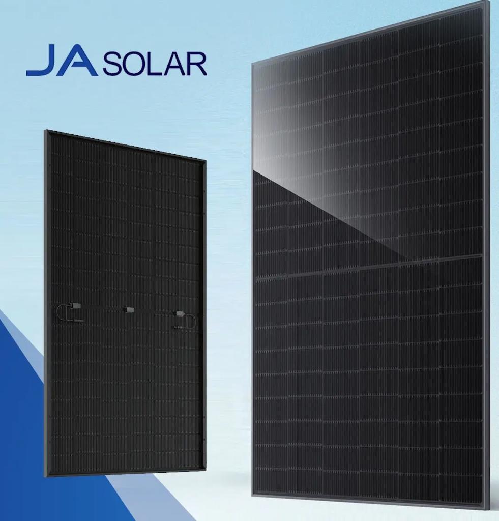 JA Solar 455Wp Dubbel Glas N-Type Full Black, Ophalen of Verzenden, Nieuw