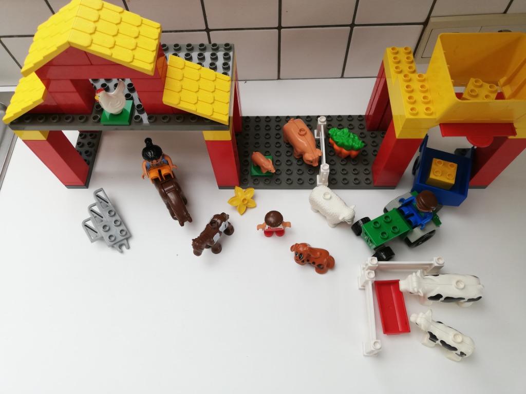 duplo 3618 familie boerderij, Kinderen en Baby's, Speelgoed | Duplo en Lego, Gebruikt, Duplo, Complete set, Ophalen of Verzenden