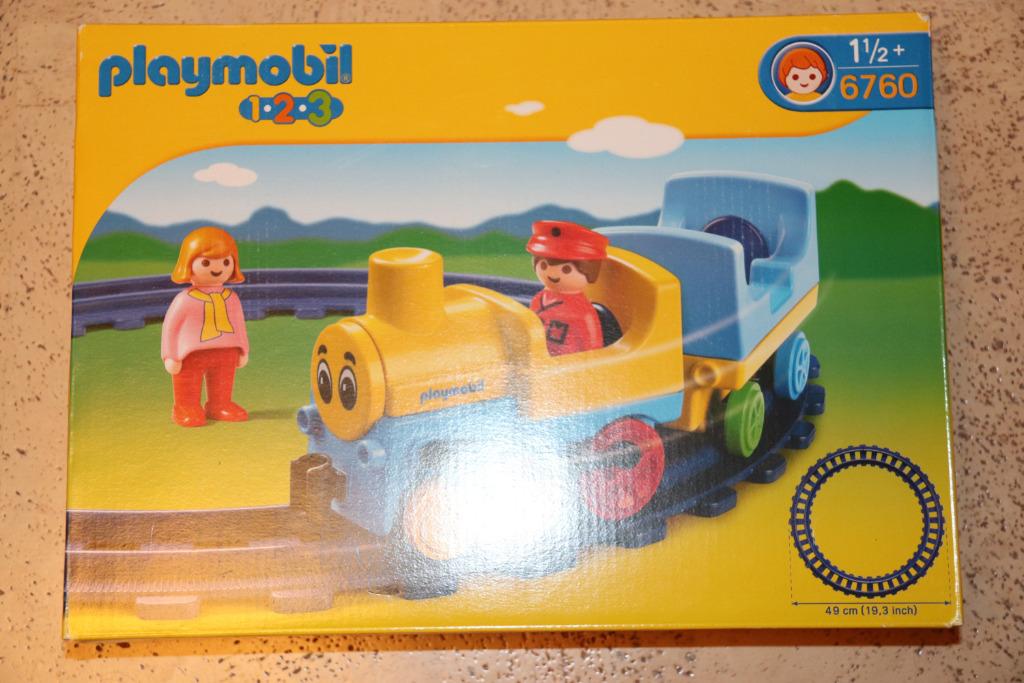 Playmobil 123 trein 6760, Kinderen en Baby's, Ophalen of Verzenden, Zo goed als nieuw, Complete set