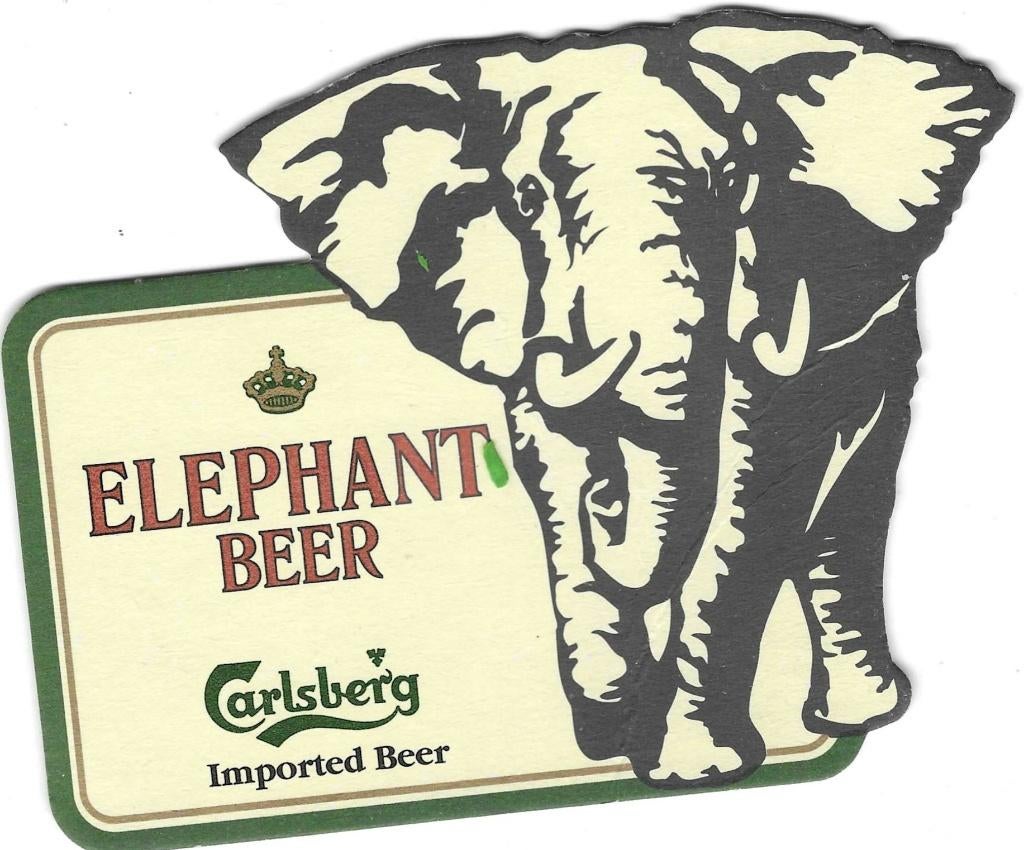 bierviltje 1st Cerslberg elephant beer, Collections, Marques de bière, Envoi