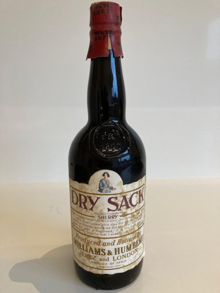 Sherry Dry Sack - Williams & Humbert, Verzamelen, Ophalen, Nieuw, Overige typen