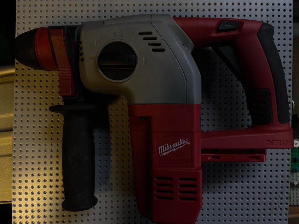 Milwaukee M28V  Set, Doe-het-zelf en Bouw, Gereedschap | Boormachines, Ophalen, Zo goed als nieuw