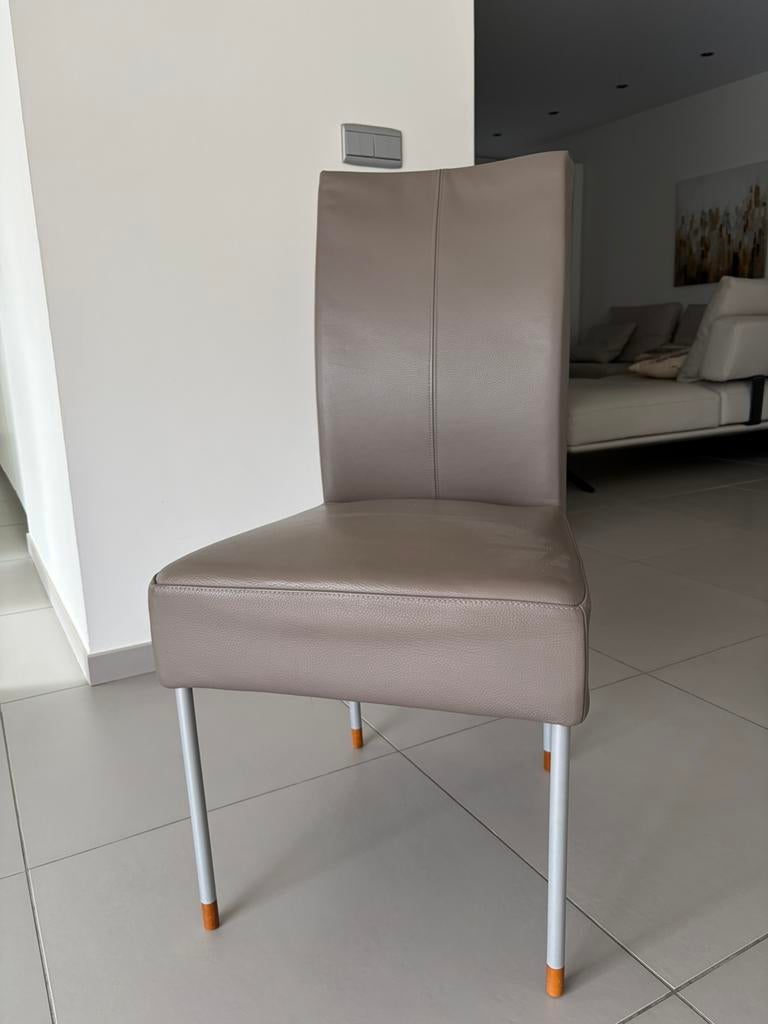6 eetkamerstoelen design, Autres couleurs, Comme neuf, Enlèvement, Cinq, Six Chaises ou plus