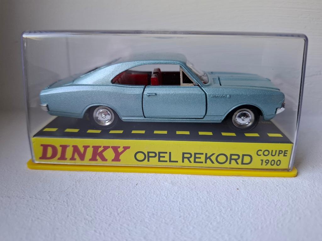 OPEL Rekord 1900 Coupé 1/43 DINKY TOYS Neuve+Boitier Perplex, Ophalen of Verzenden, Nieuw, Auto, Dinky Toys