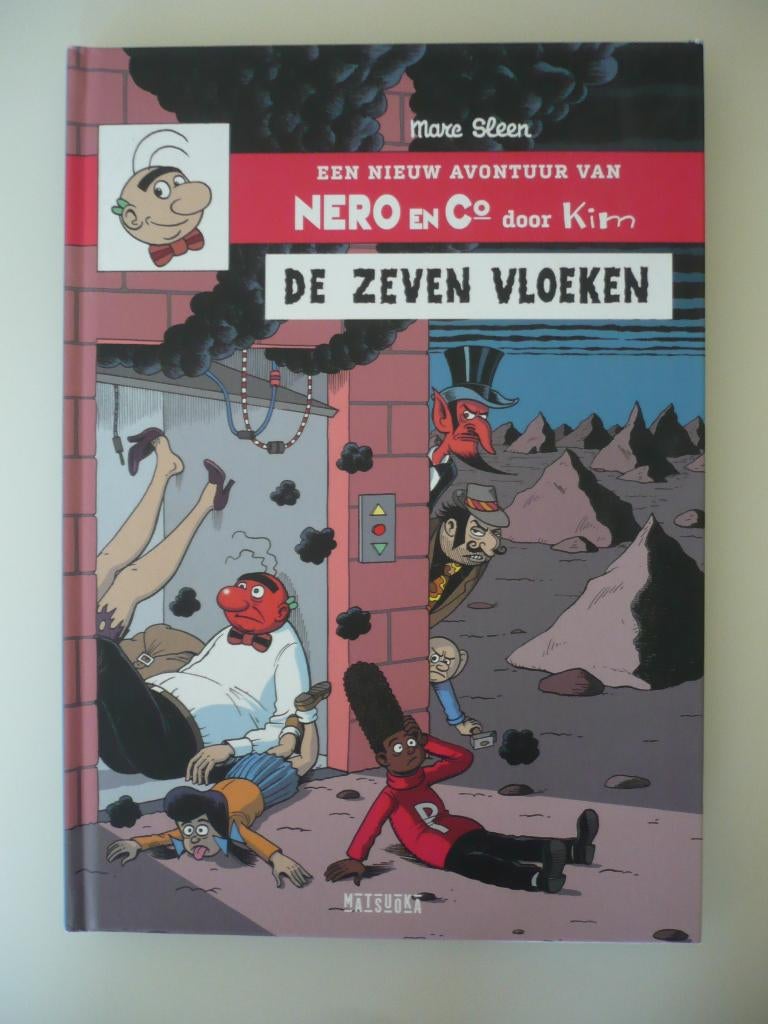 Nero ( De zeven vloeken) H.C. eerste druk, Enlèvement ou Envoi, Marc Sleen, Une BD, Comme neuf