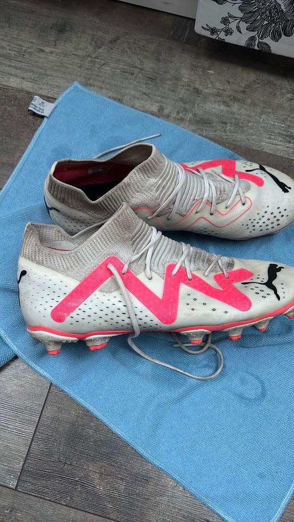 Niet kapot,beetje vuil,rec gewassen, maat 38, merk puma, Kleding | Dames, Ophalen, Gedragen, Wit, Sportschoenen