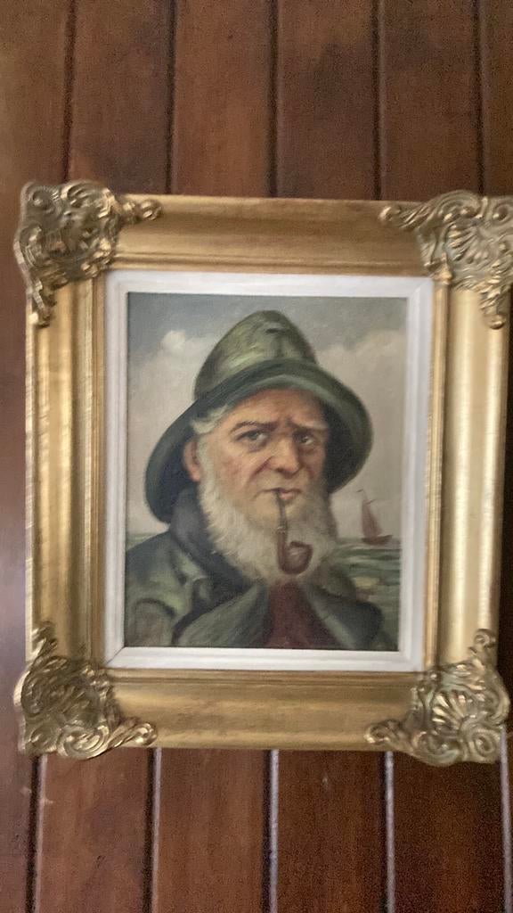 Schilderij met kader, Antiek en Kunst, Ophalen