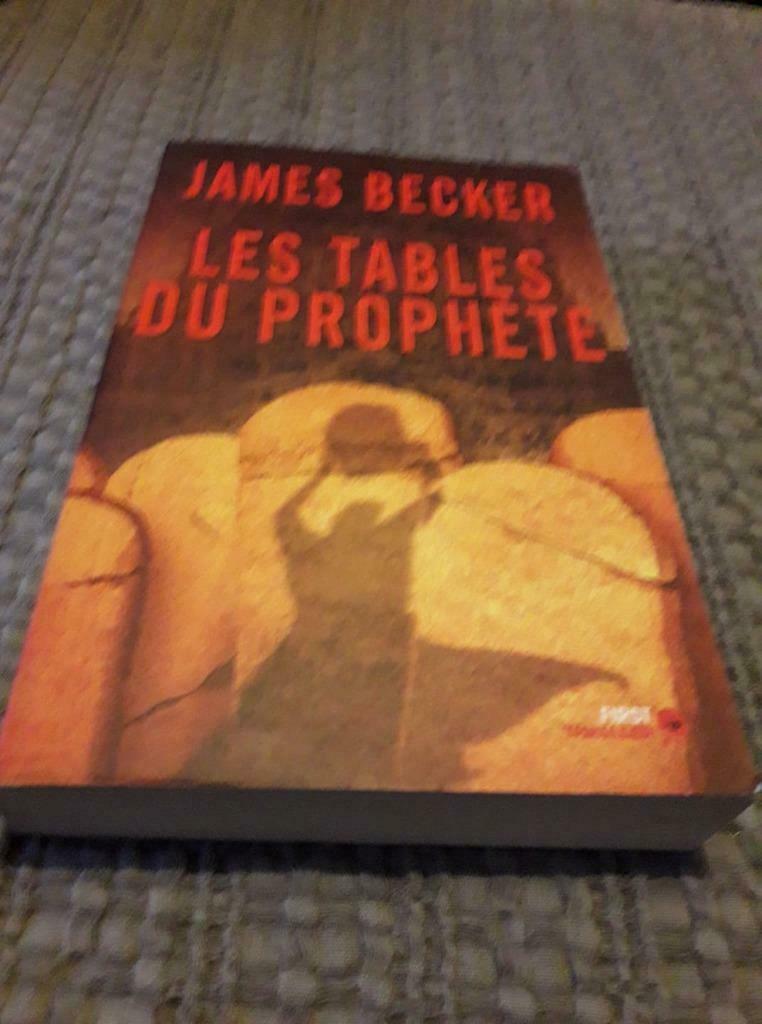 Livre roman THRILLER  LES TABLES DU PROPHETE, Enlèvement ou Envoi, Comme neuf