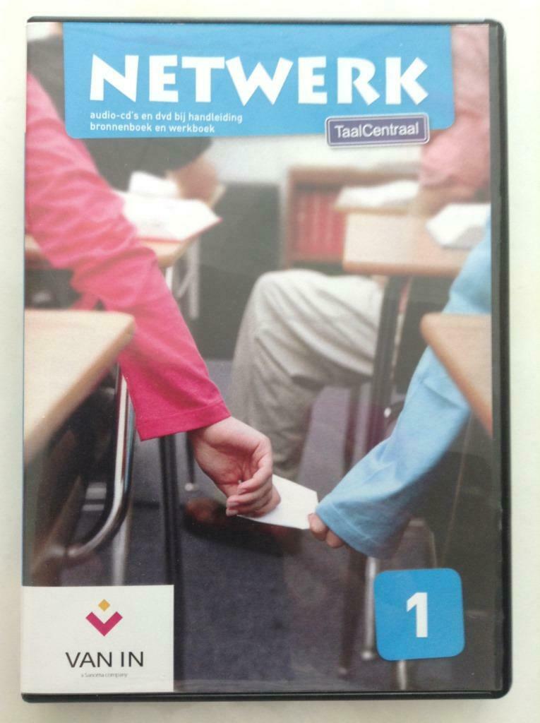 Netwerk TaalCentraal 1 Handleiding + audio-cd en DVD, Boeken, Ophalen, Zo goed als nieuw, ASO, Nederlands