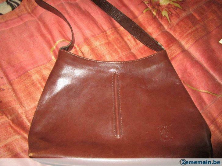 Sac en cuir, Handtassen en Accessoires, Nieuw