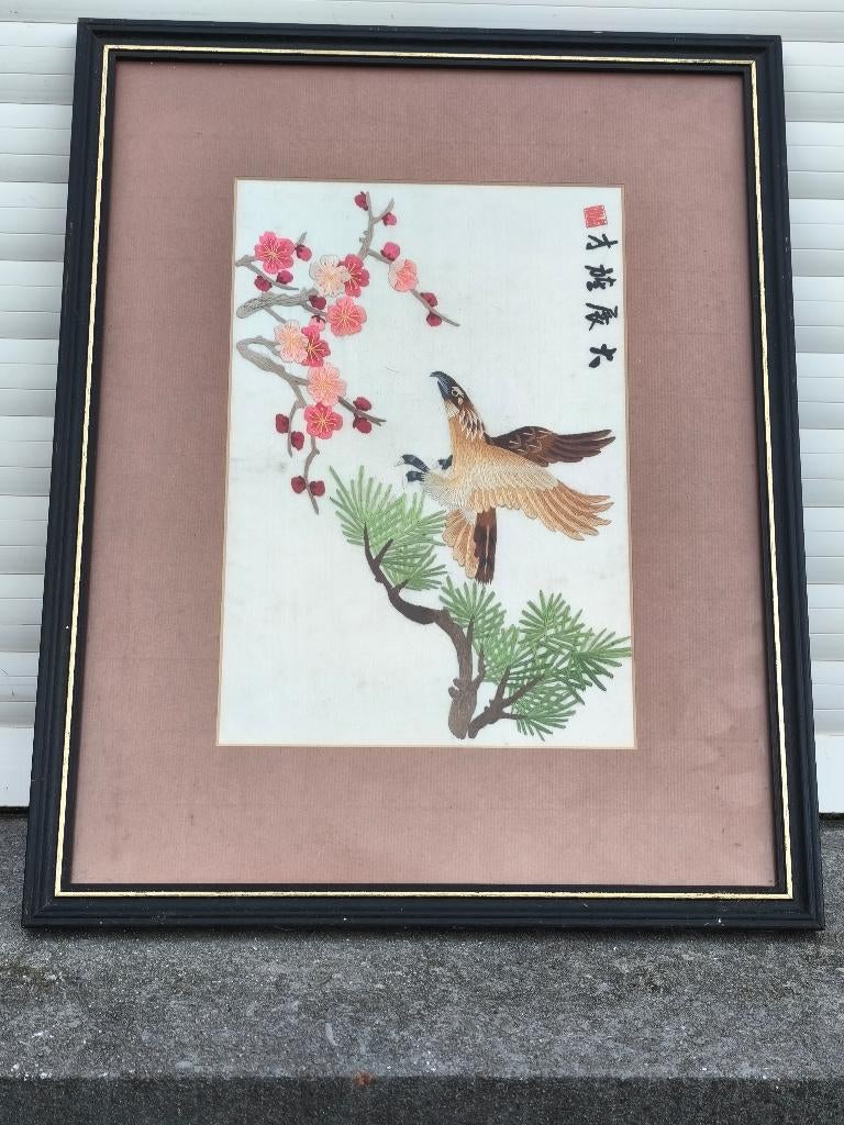 Estampe chinoise ou japonaise, Antiquités & Art, Enlèvement ou Envoi