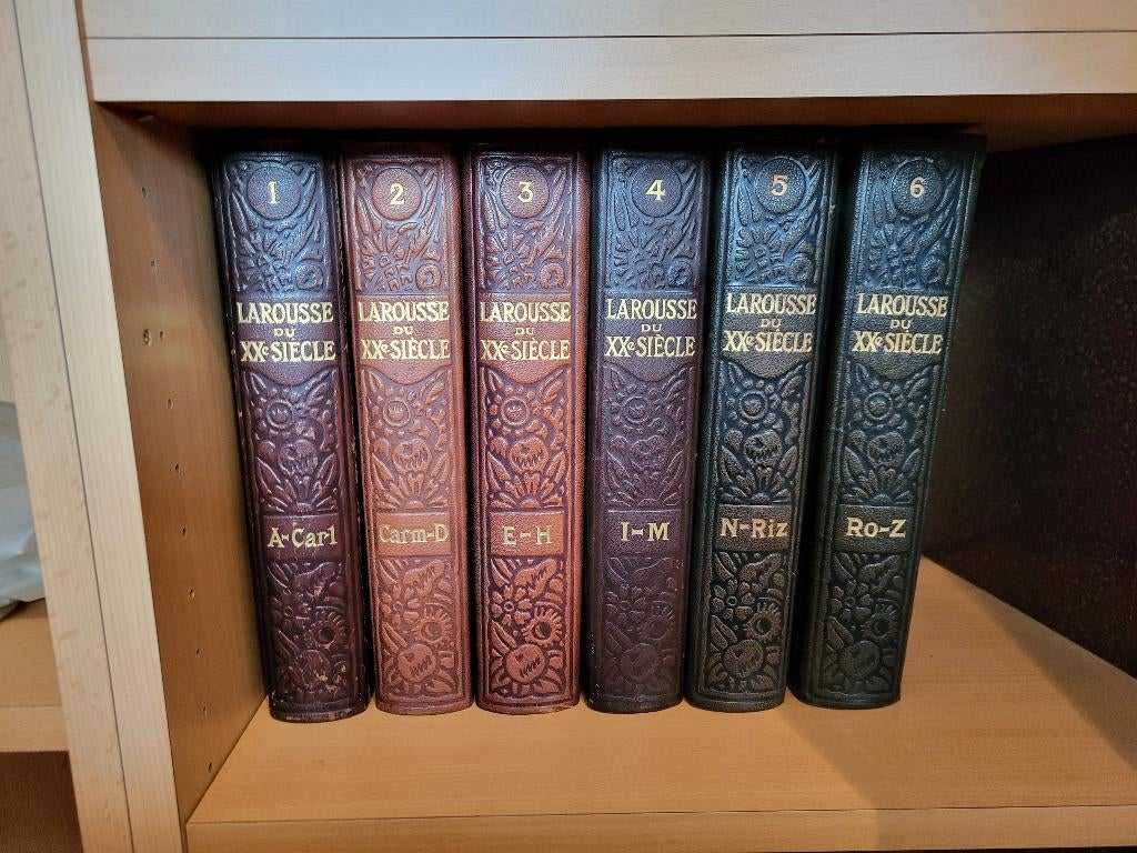 Larousse du XXe siècle, Larousse, Complete serie, Algemeen, Ophalen