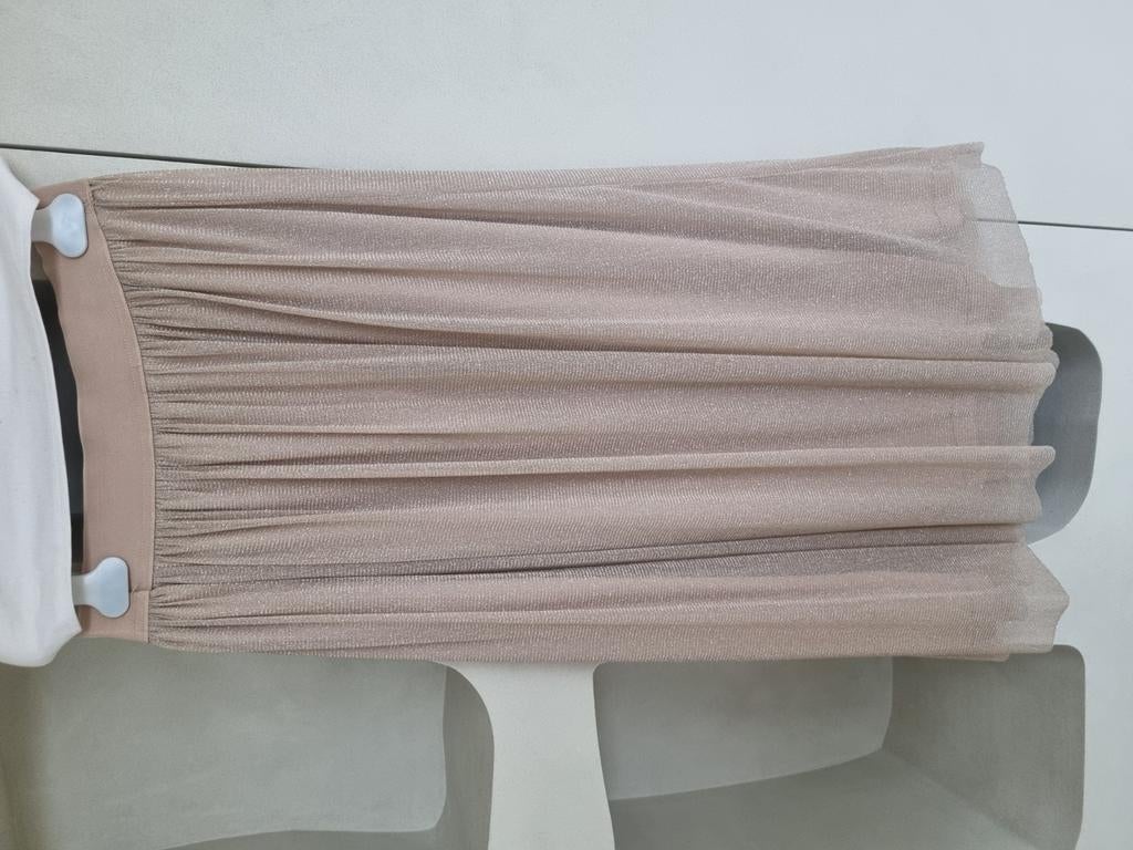 Bronskleurig rok Millenium TU, Kleding | Dames, Rokken, Zo goed als nieuw, Maat 38/40 (M), Overige kleuren, Onder de knie, Ophalen of Verzenden
