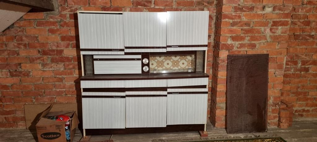 Armoire de cuisine vintage, Enlèvement, Utilisé