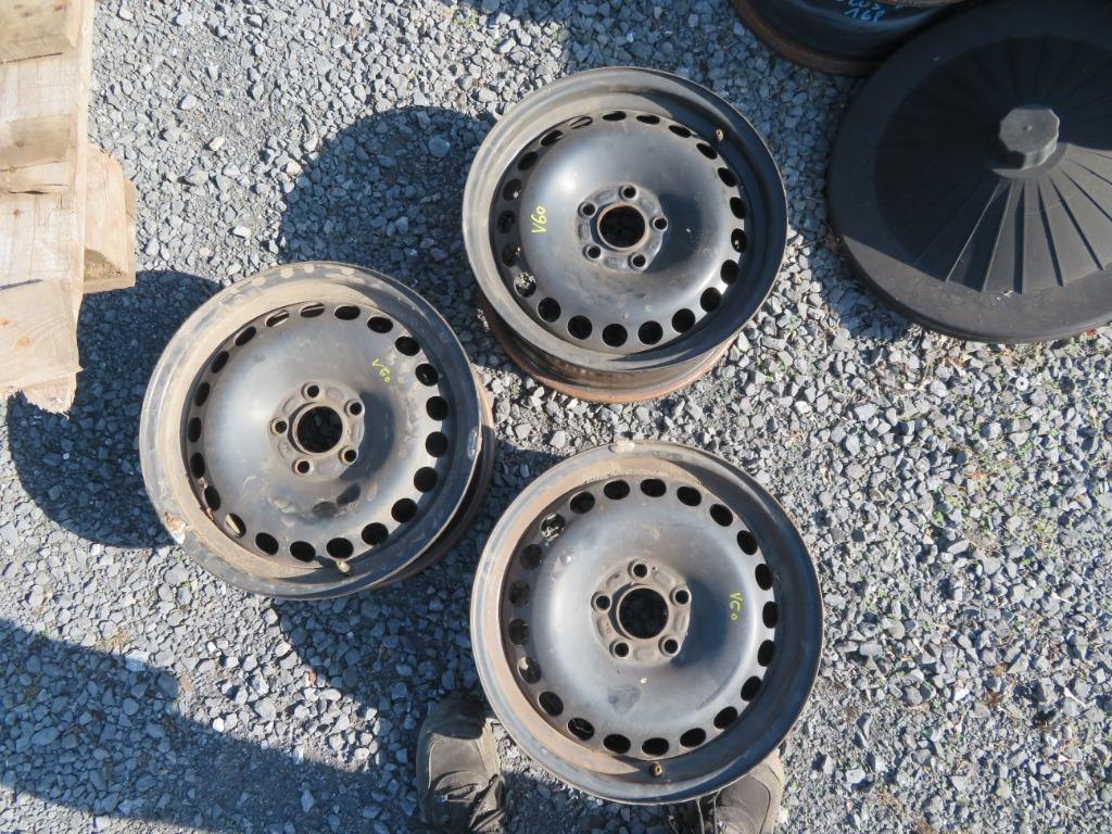 Volvo V60 16 inch plaatstalen velgen, Ophalen, Gebruikt, Volvo
