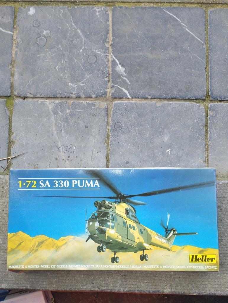 Heller 80332 SA.330 PUMA, Hobby & Loisirs créatifs, Modélisme | Avions & Hélicoptères, Neuf, Enlèvement ou Envoi, 1:72 à 1:144
