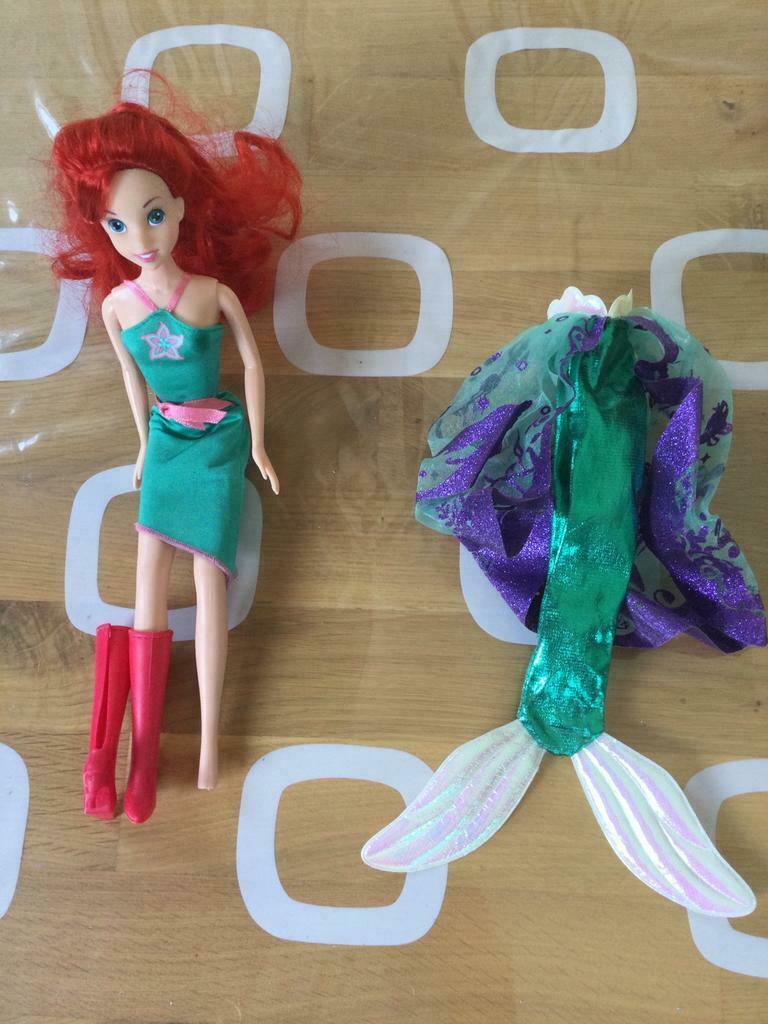 Barbie kleine zeemeermin. Zeer goede staat, Kinderen en Baby's, Speelgoed | Poppen, Zo goed als nieuw, Barbie