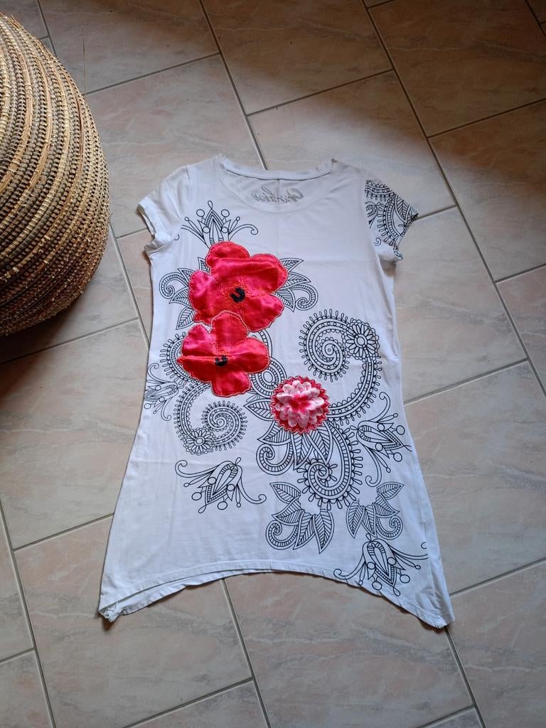 Robe en coton, Taille 38/40 (M), Fashion, Au-dessus du genou, Comme neuf