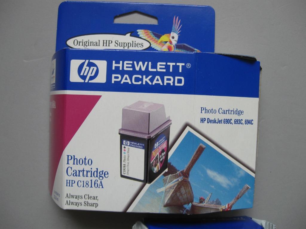 2 x  ORIGINEEL HP CARTRIDGE -  NIEUW ONGEOPEND !!!!!!, Ophalen of Verzenden, Nieuw, Cartridge
