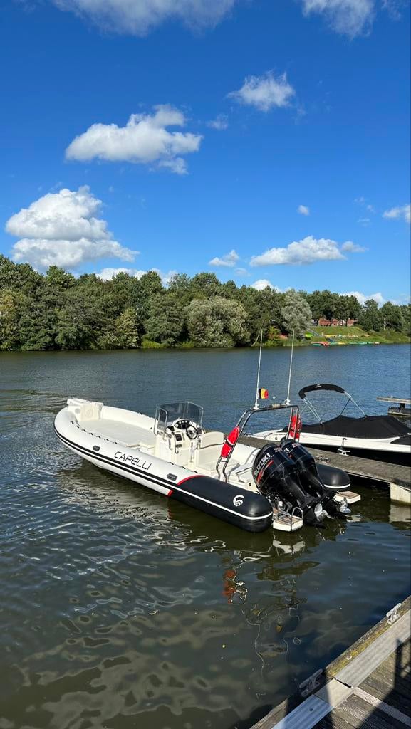 Capelli 900 sun  2017.  Incl riba 2023, Watersport en Boten, Rubberboten, Zo goed als nieuw, Benzine, Ophalen
