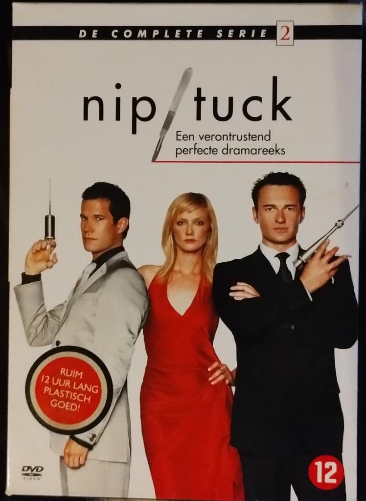 nip/tuck complete serie 2 in zeer goede staat, Cd's en Dvd's, Verzenden, Gebruikt