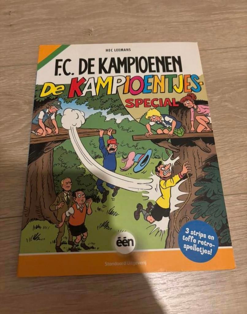 Fc de kampioenen strip, Boeken, Stripverhalen, Eén stripboek, Ophalen of Verzenden, Zo goed als nieuw