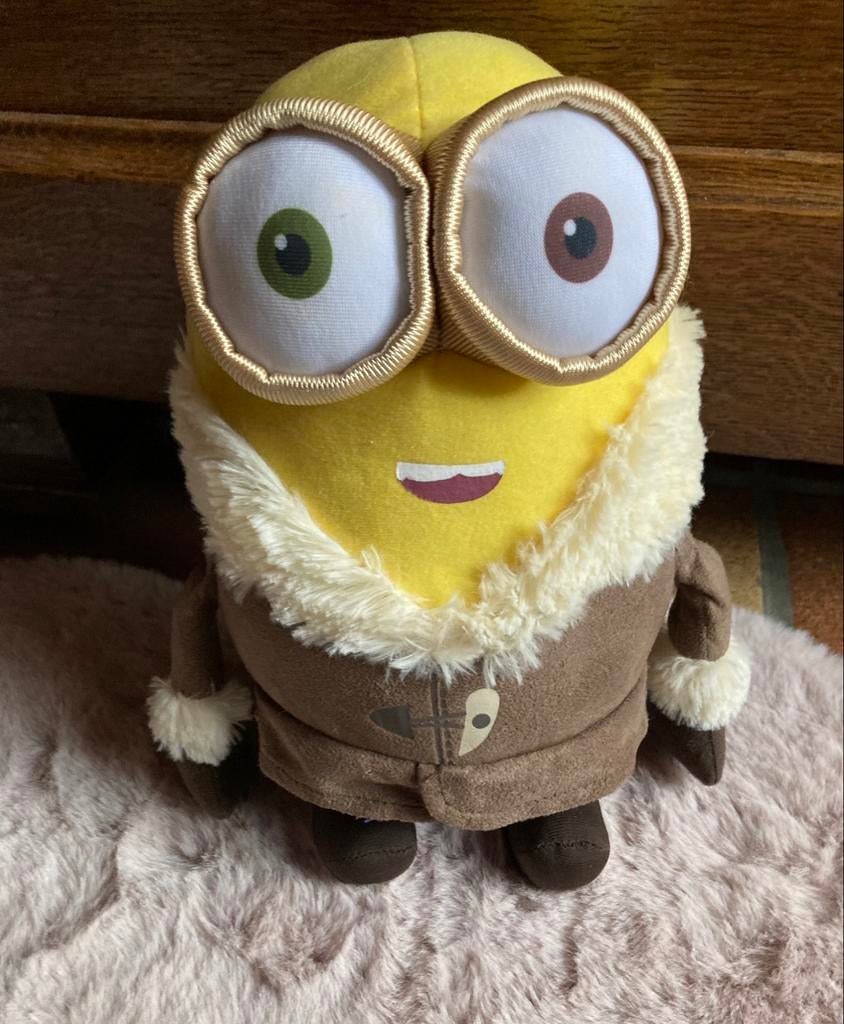 Mooie minions knuffel 30 cm., Ophalen of Verzenden, Zo goed als nieuw