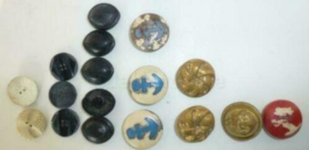 boutons vintage d'occasion, Enlèvement ou Envoi, Utilisé, Bouton ou Boutons
