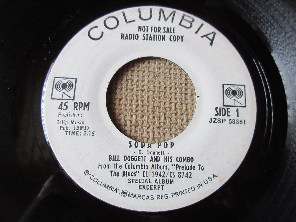 Bill Doggett en zijn combo - Soda Pop / Ham Fat Promo, Ophalen of Verzenden, Gebruikt, R&B en Soul