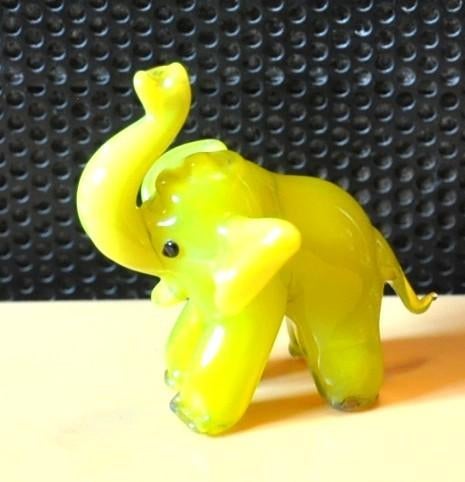 elephant en verre coloré murano, Enlèvement ou Envoi